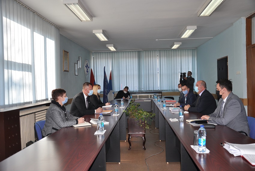 Ministar Ćorić boravio u prvoj radnoj poseti Želјeznicama Republike Srpske