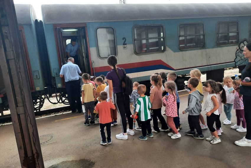 Želјeznice Srpske domaćini predškolcima u Banjaluci